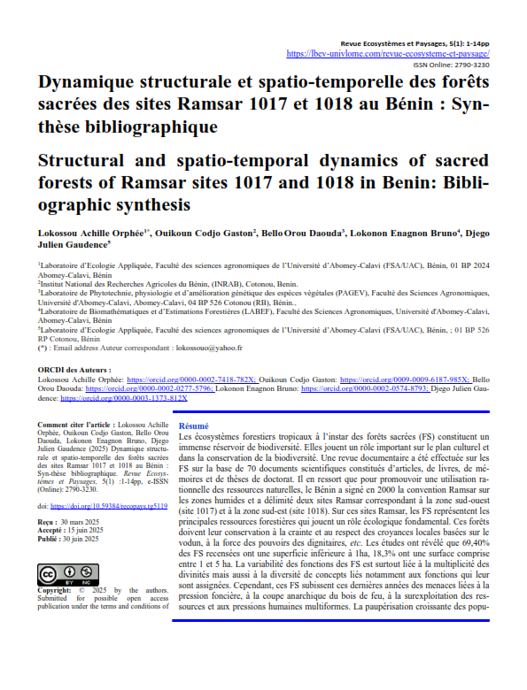 Lokossou et al. 2025