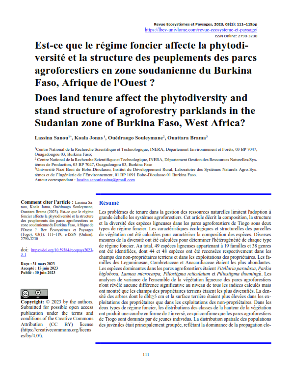 Lassina et al. 2023