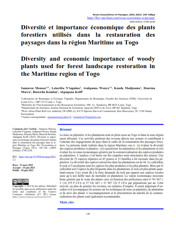 Samarou et al. 2023