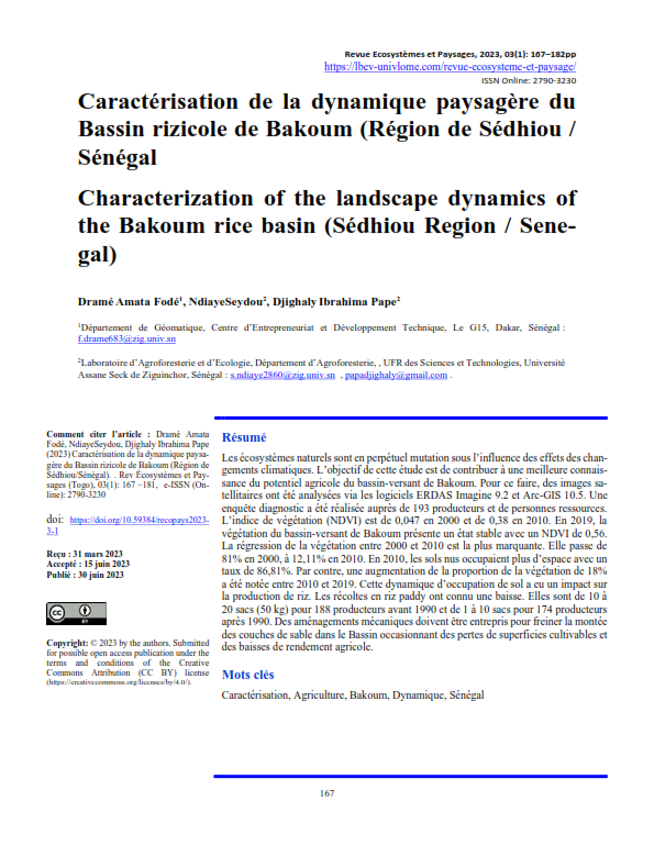 Drame et al. 2023